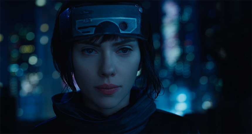 GHOST IN THE SHELL Trailer: Scarlett Johannson as Major Kusanagi in First Trailer